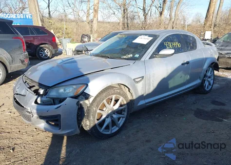 2009 Mazda Rx-8 Sport from USA, damaged, VIN JM1FE17P790402485